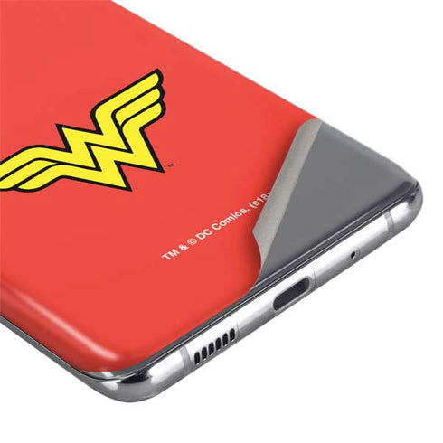 DC Comics Wonder Woman Classic Logo Galaxy S20 Ultra 5G Skin